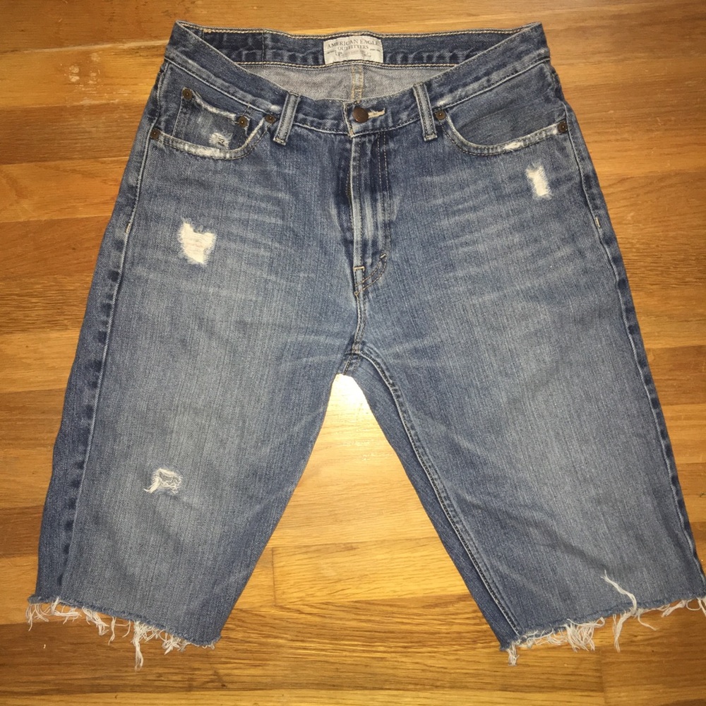 American Eagle Outfitters Distressed Jean Shorts